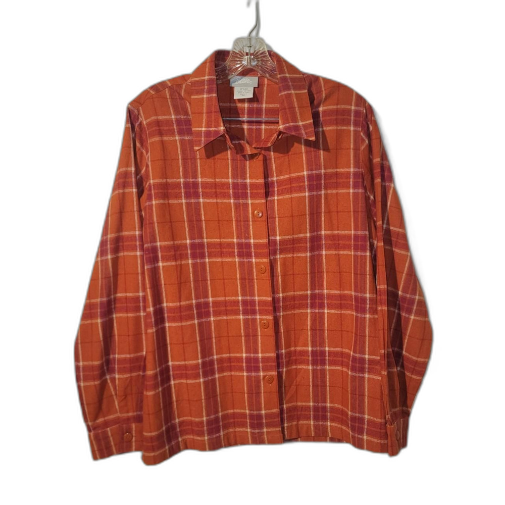 Blair Women's Orange and Red Blouse